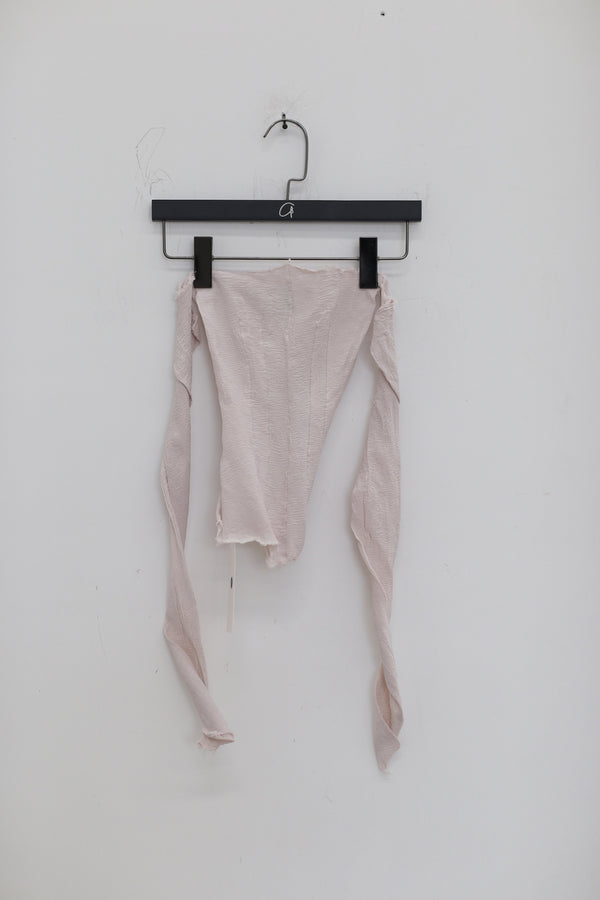 Marc Le Bihan 26916 Flat Shoulder Stretch Bottoming Tube Top T-Shirt French Handmade MLB-26916-MGHB Rose Petals ROSE PETALE